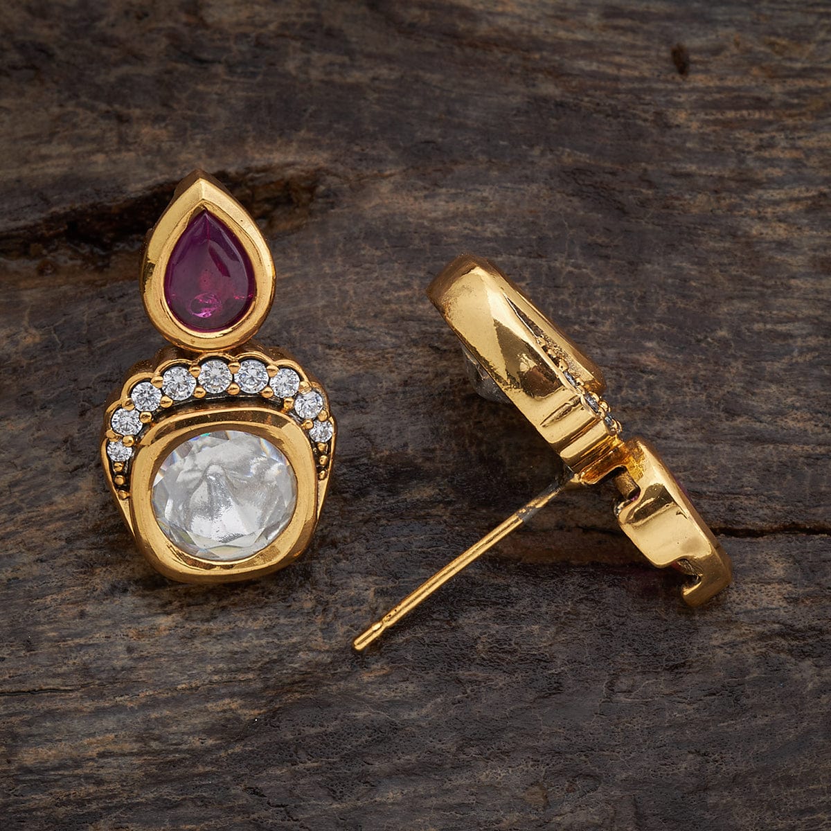 Kundan Earring 169669 - Image 2