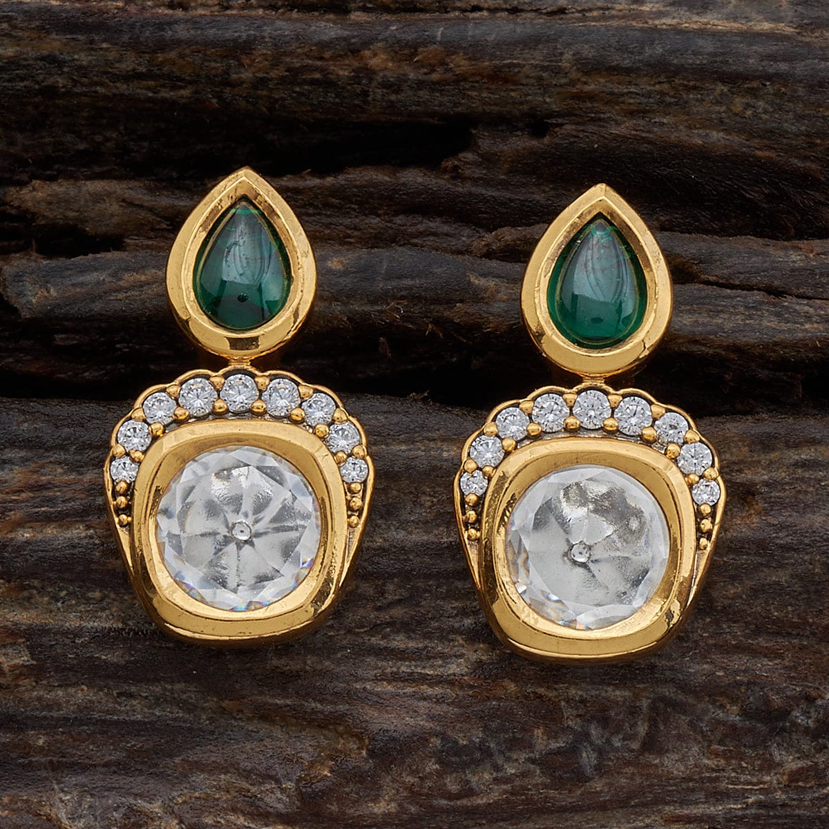 Kundan Earring 169669 - Image 3