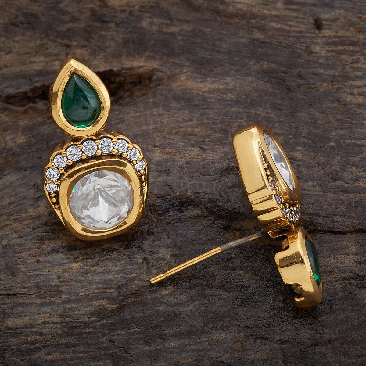 Kundan Earring 169669 - Image 5