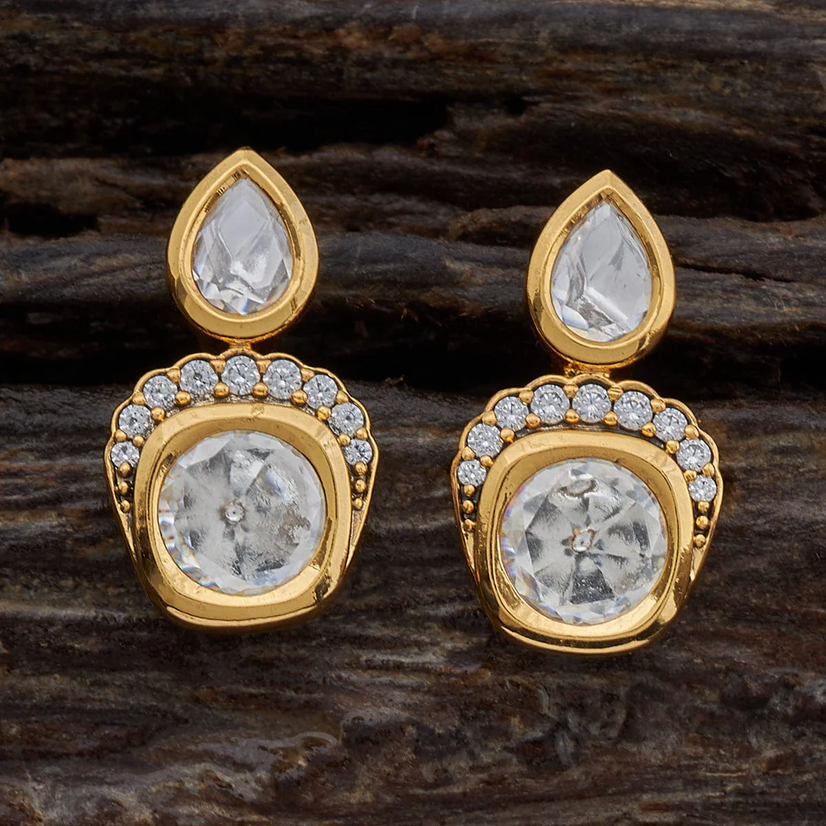 Kundan Earring 169669 - Image 7
