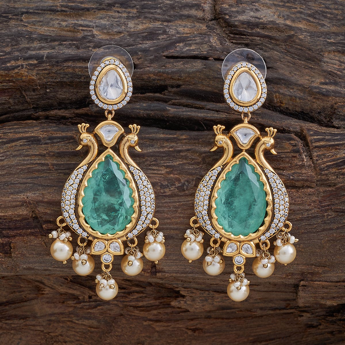 Kundan Earring 174032 - Image 6
