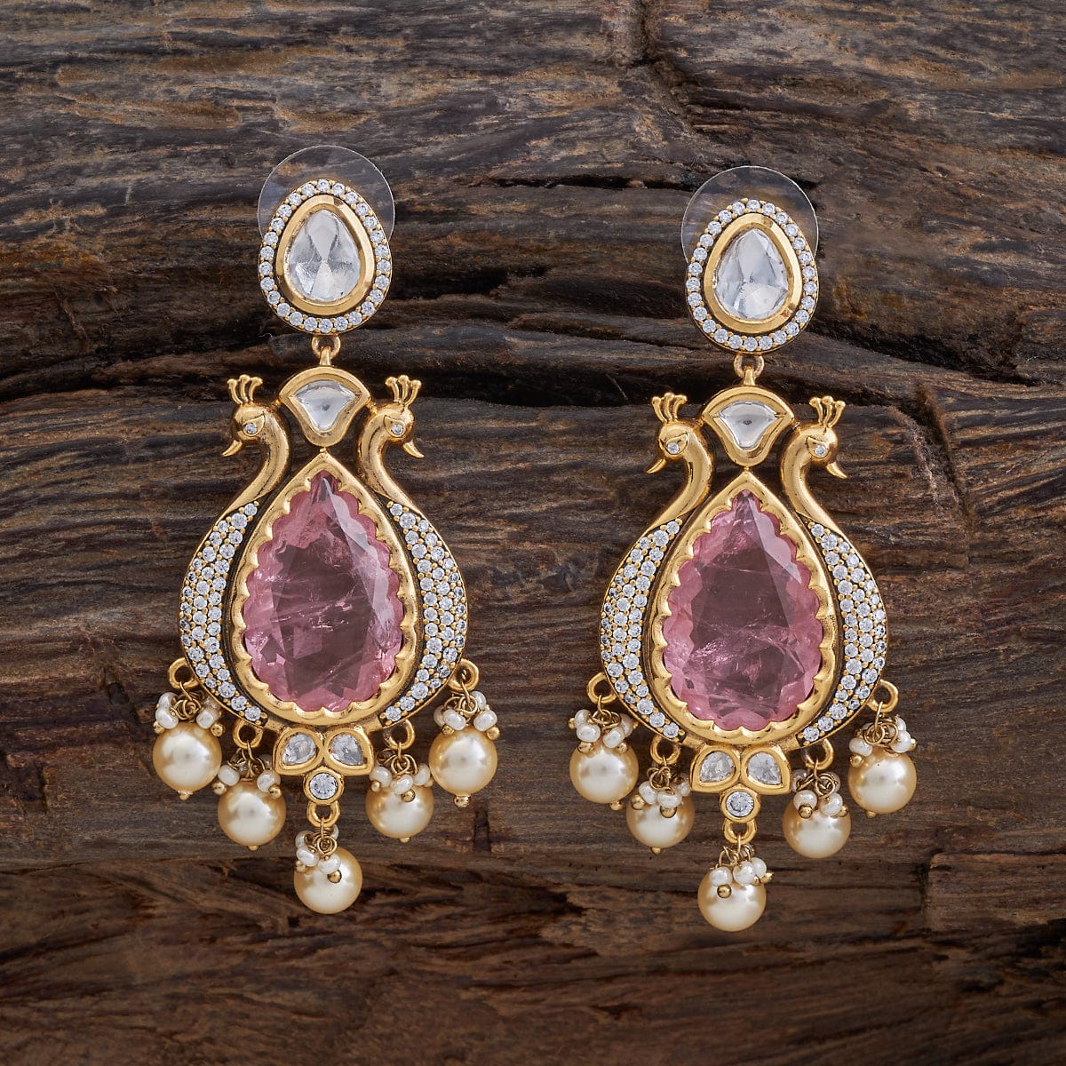 Kundan Earring 174032 - Image 8