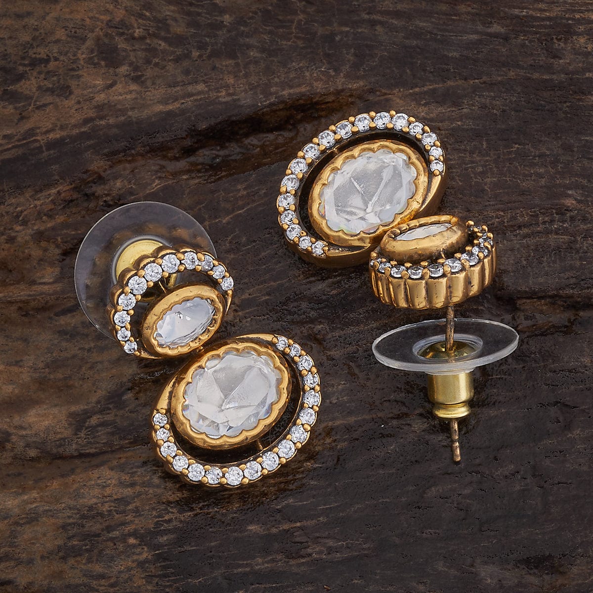 Kundan Earring 176354 - Image 4