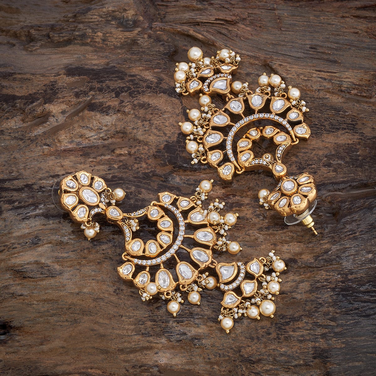 Kundan Earring 177600 - Image 3