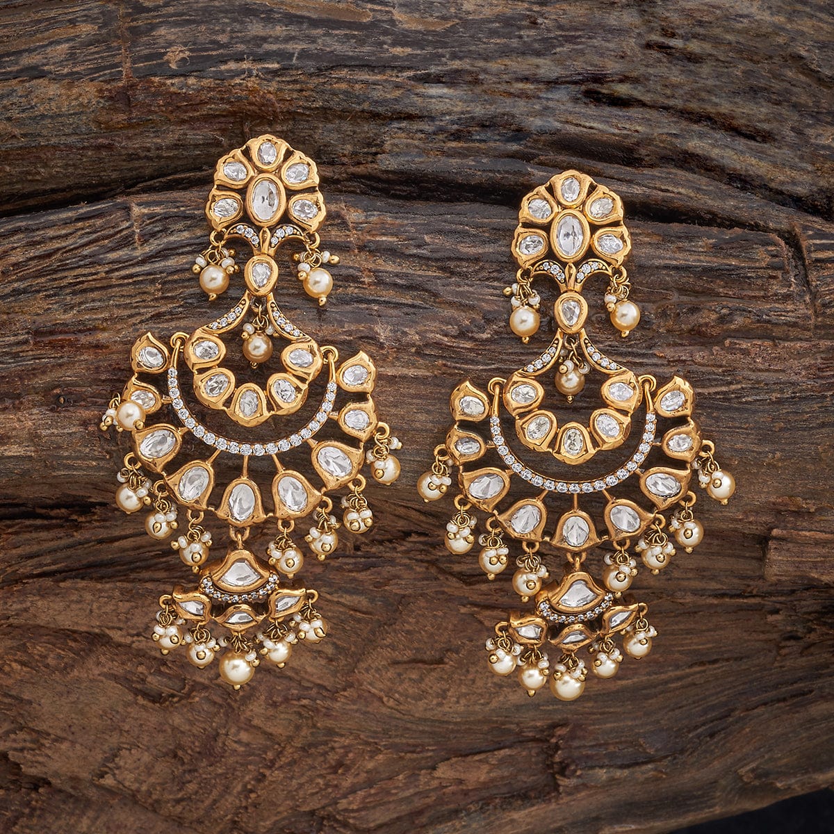 Kundan Earring 177600 - Image 4