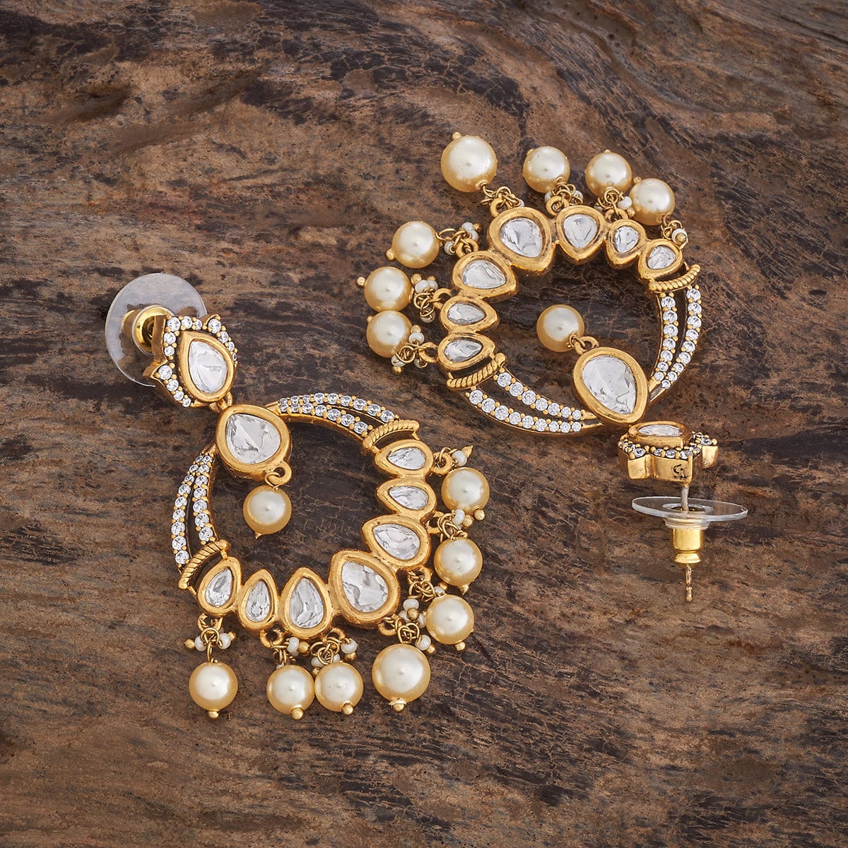 Kundan Earring 177603 - Image 4