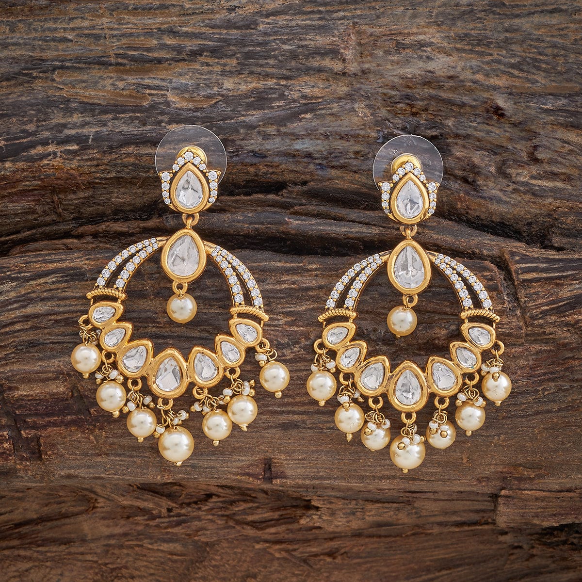 Kundan Earring 177603 - Image 5