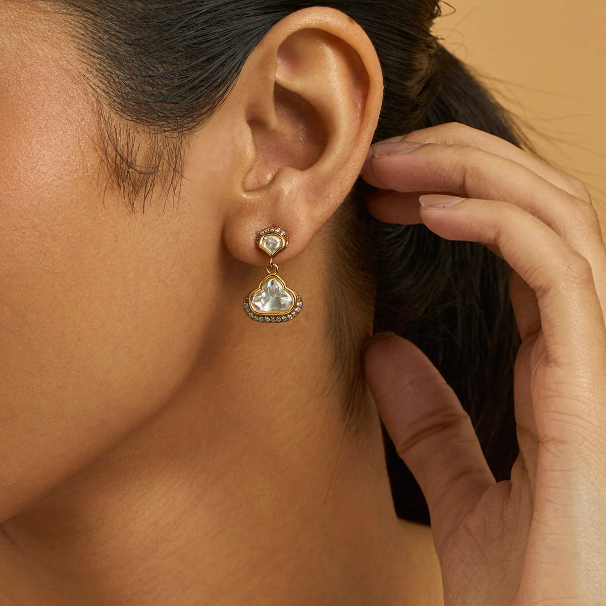 Kundan Earring 177797 - Image 2