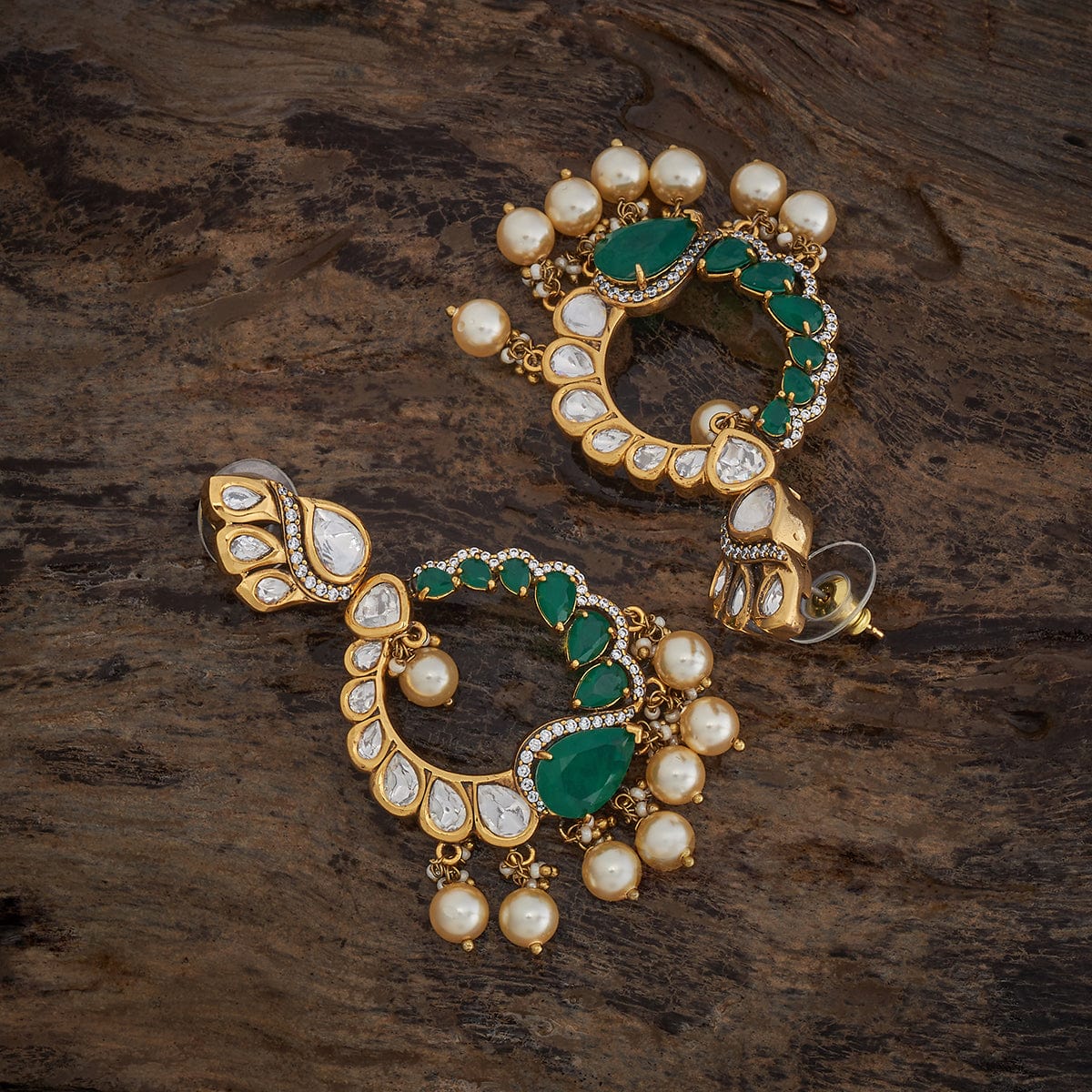 Kundan Earring 178301 - Image 7