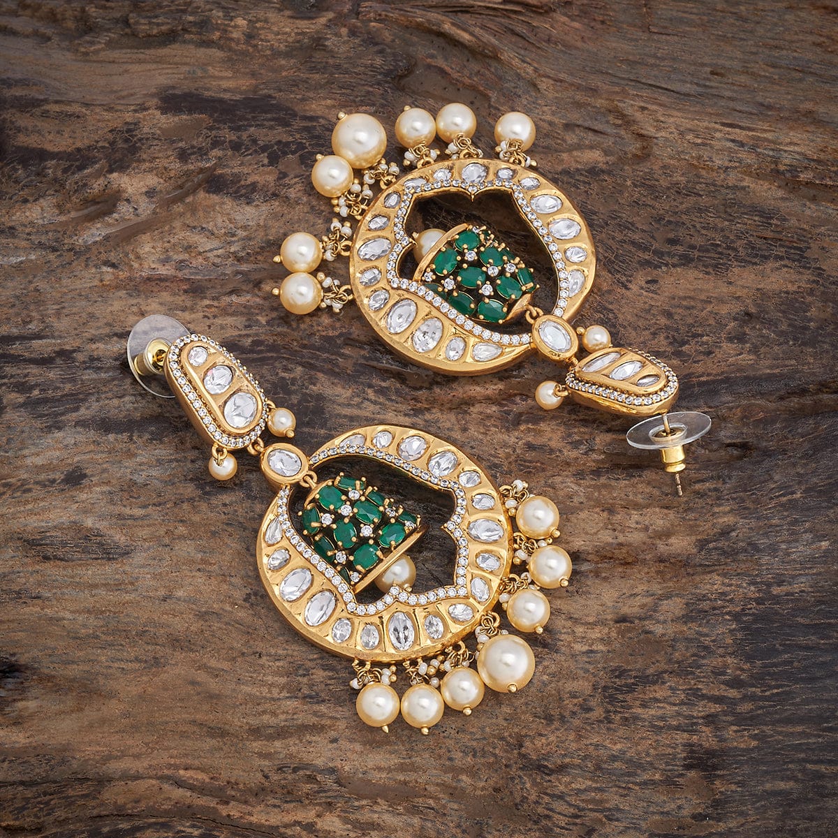 Kundan Earring 178311 - Image 3