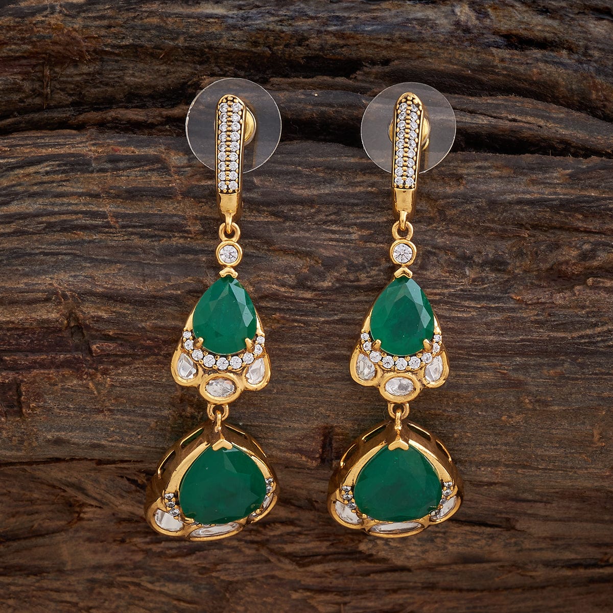 Kundan Earring 178313 - Image 4