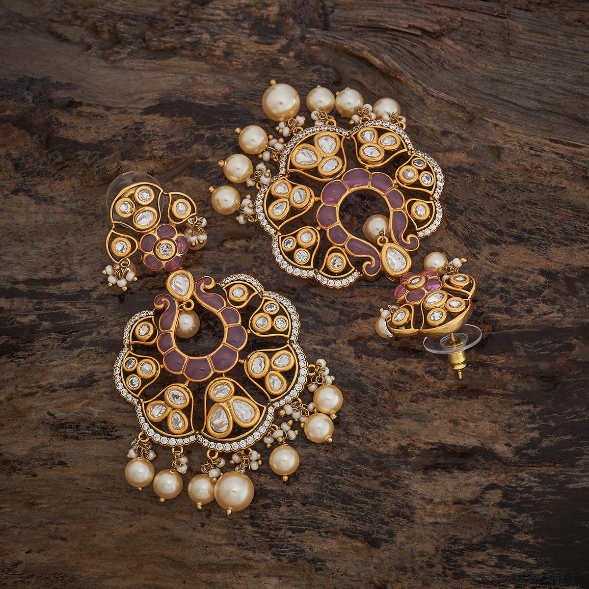 Kundan Earring 180232 - Image 3
