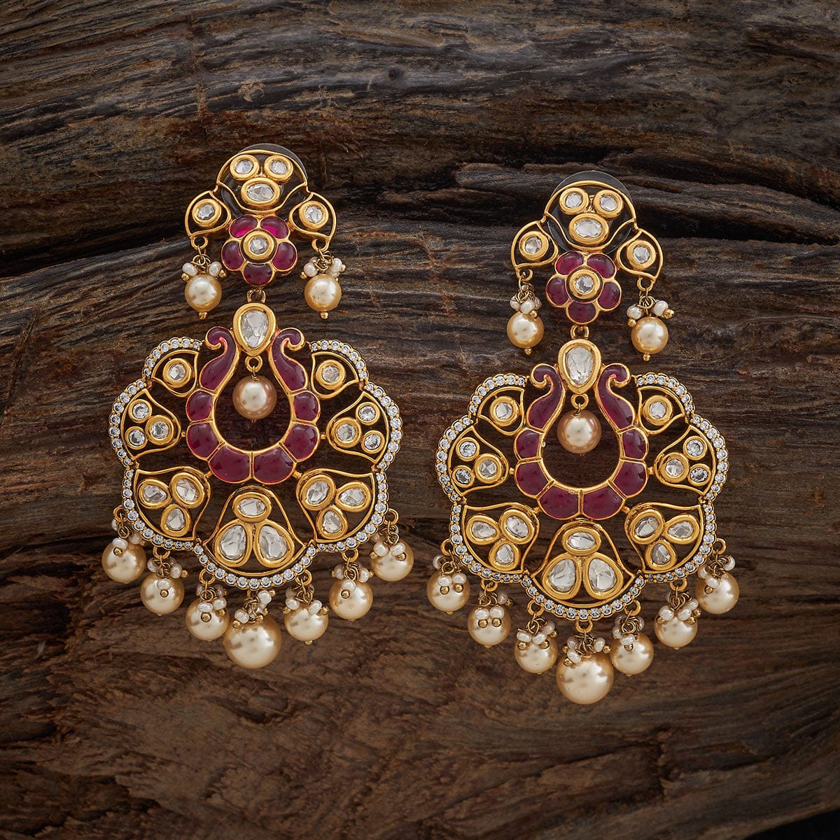 Kundan Earring 180232 - Image 4