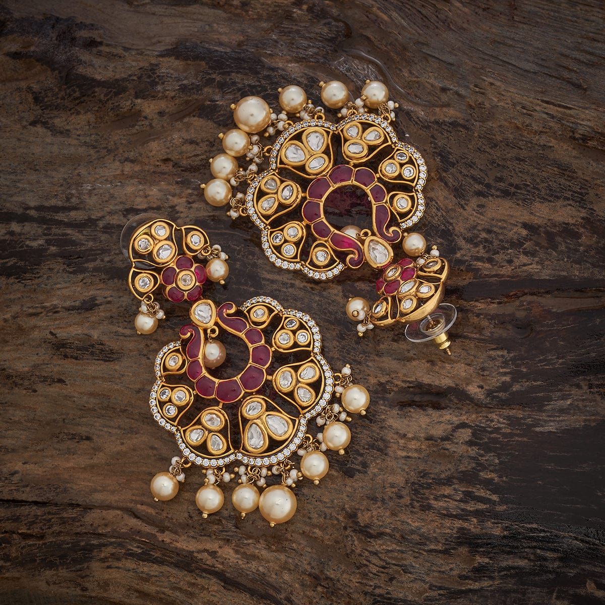 Kundan Earring 180232 - Image 5