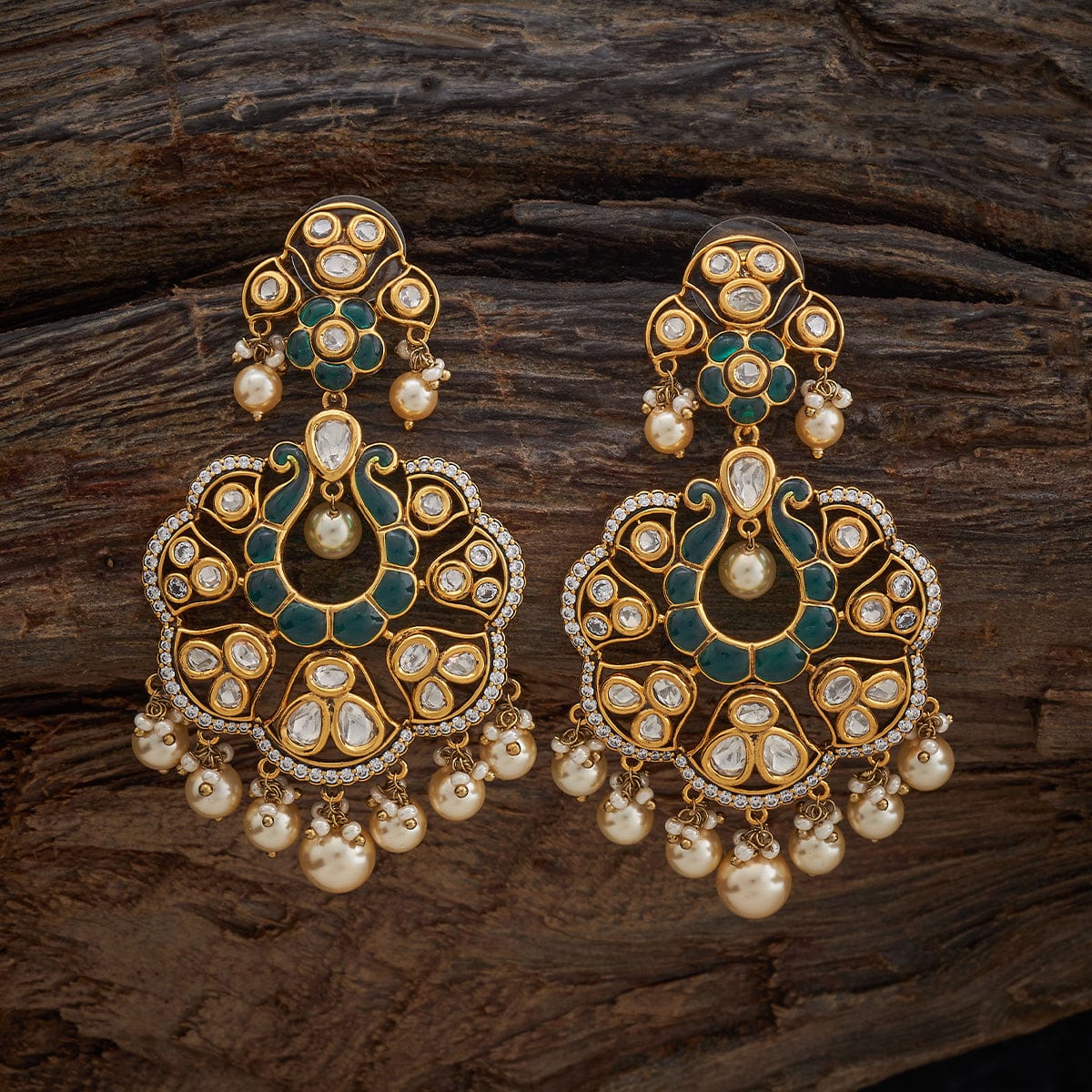 Kundan Earring 180232 - Image 6
