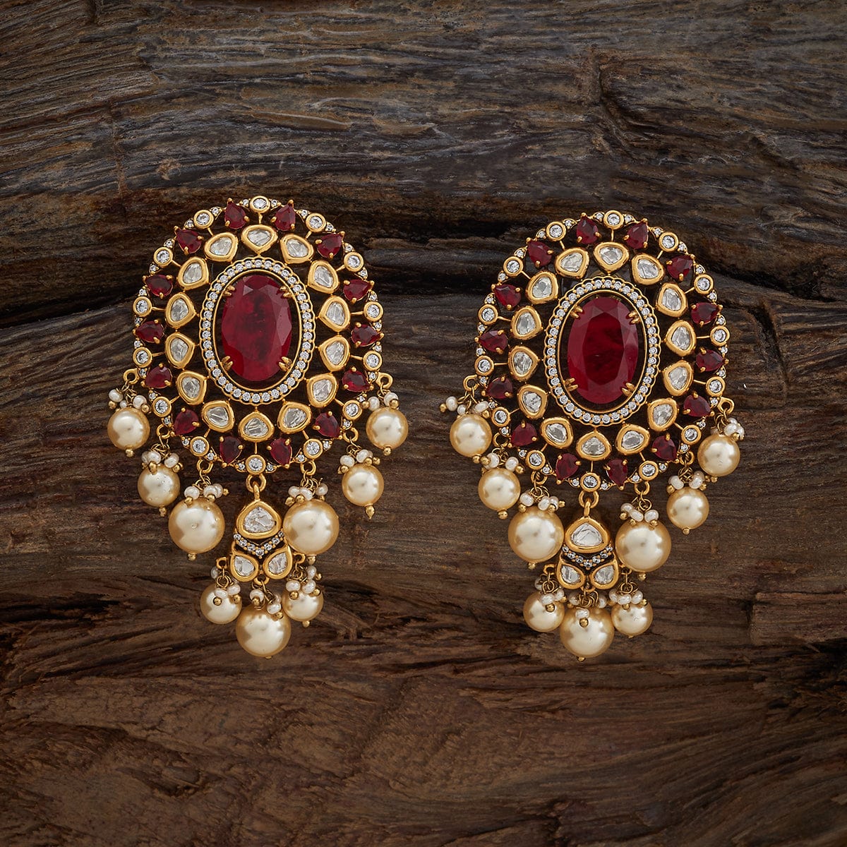 Kundan Earring 180292 - Image 4
