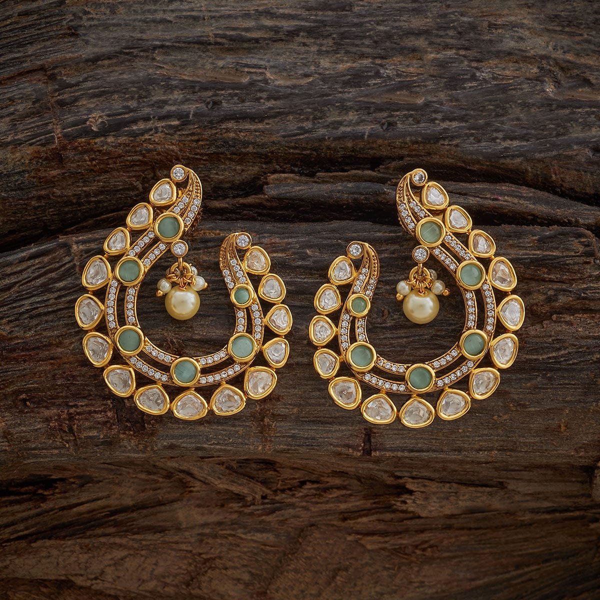Kundan Earring 181640 - Image 10