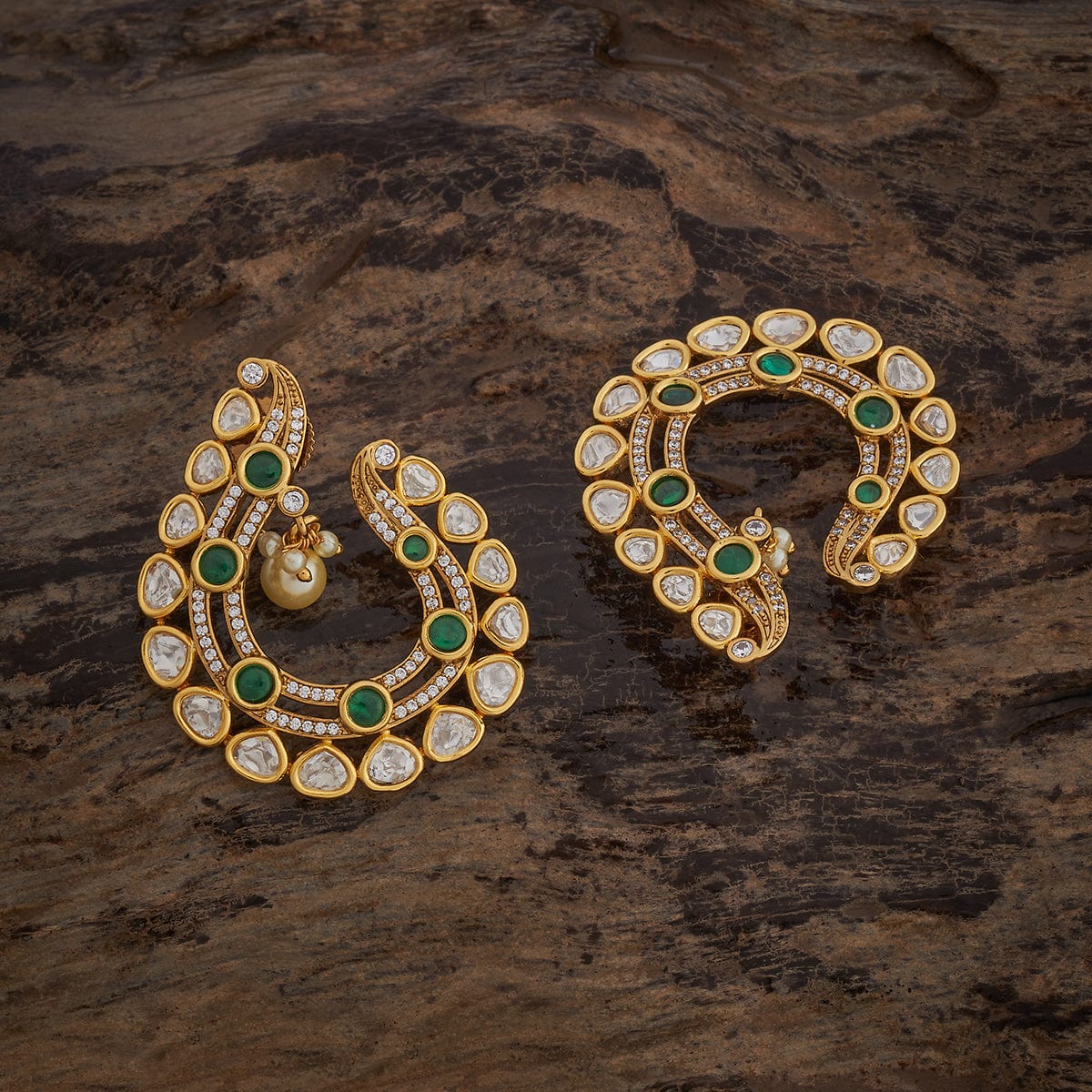 Kundan Earring 181640 - Image 7