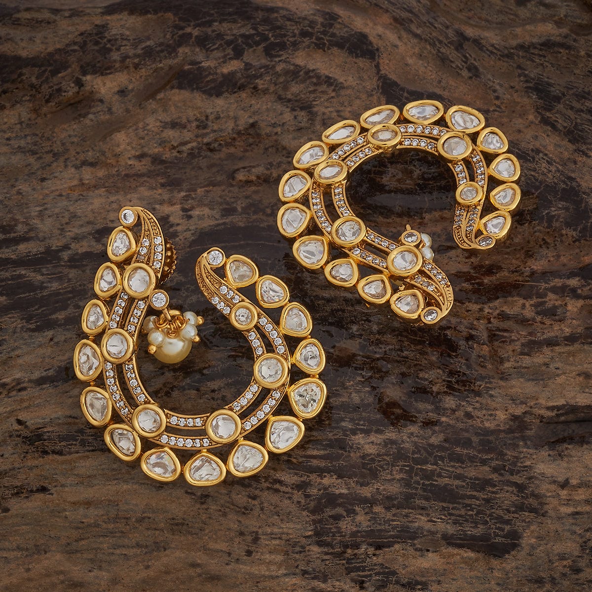 Kundan Earring 181640 - Image 9