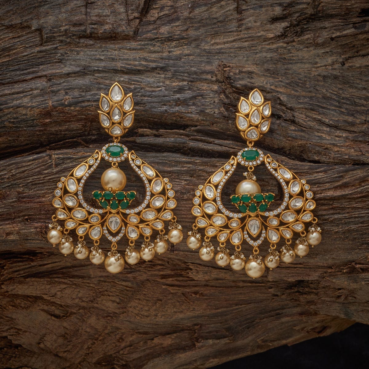 Kundan Earring 182252 - Image 4