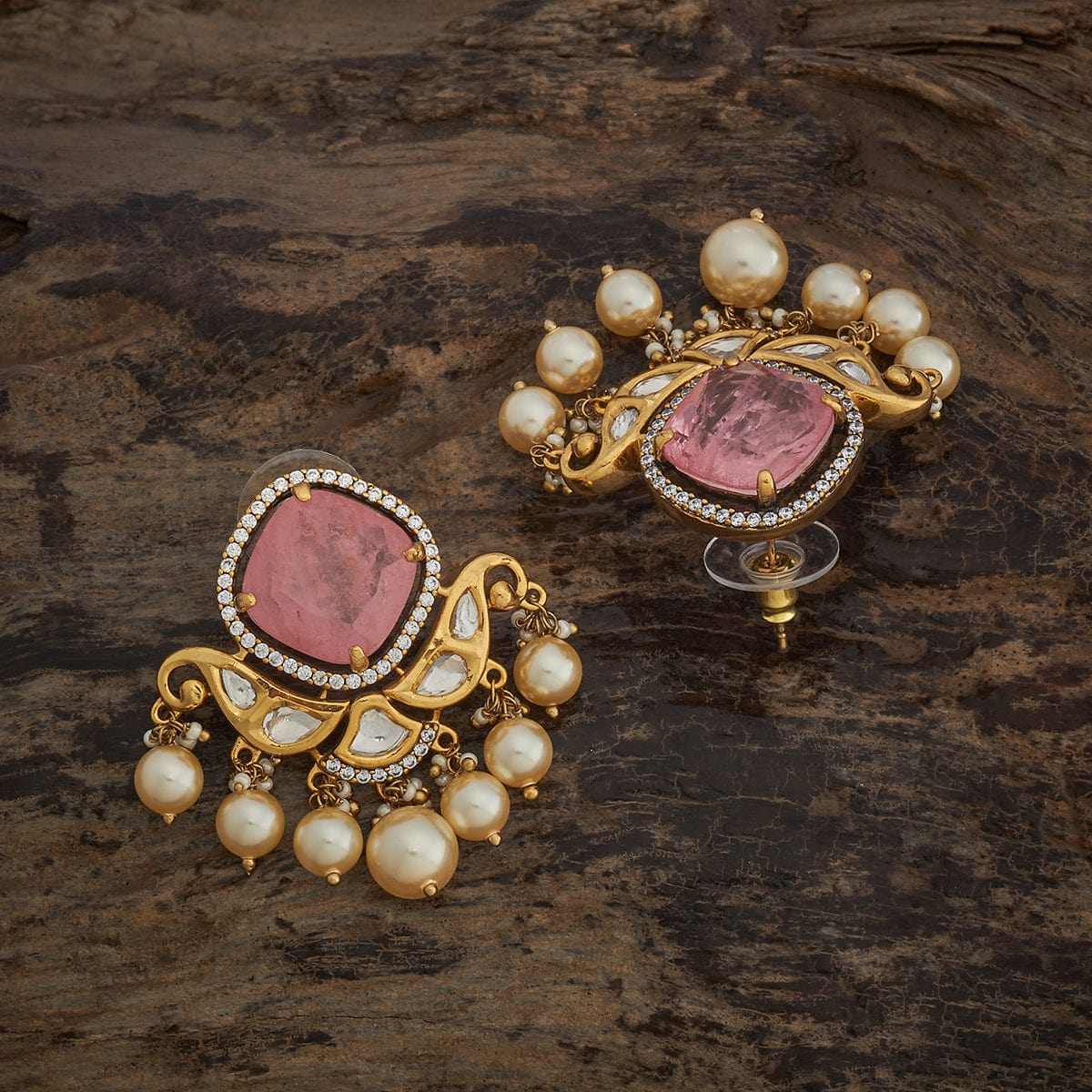 Kundan Earring 182295 - Image 7