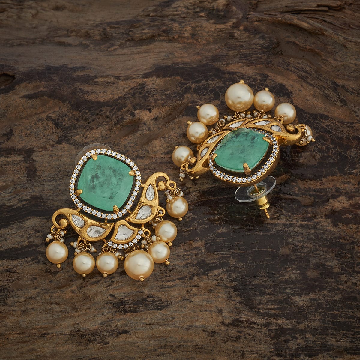 Kundan Earring 182295 - Image 9