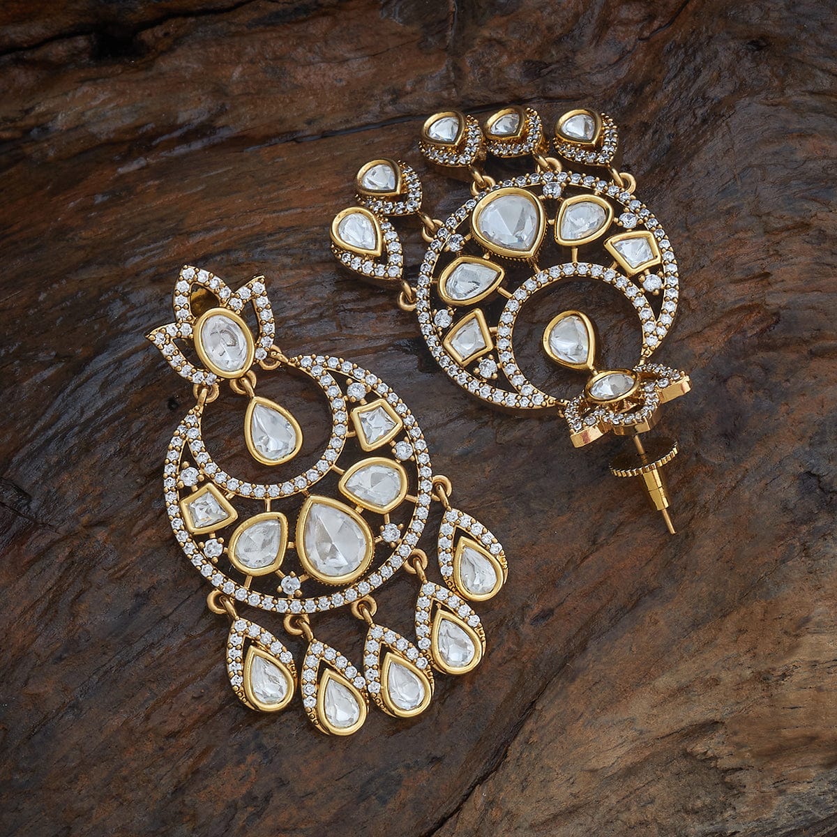 Kundan Earring 183322 - Image 3