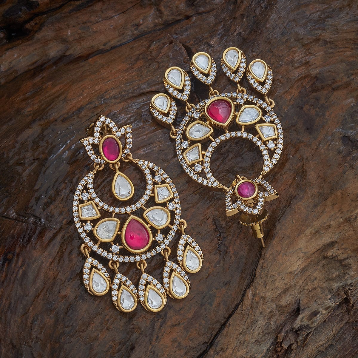Kundan Earring 183322 - Image 5