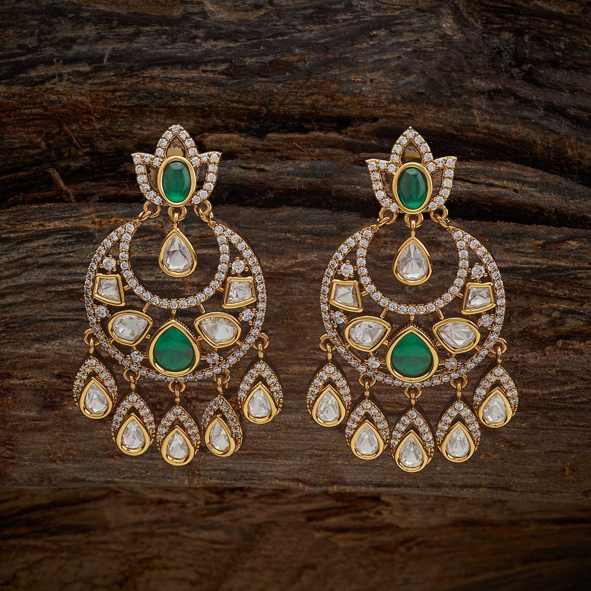 Kundan Earring 183322 - Image 6