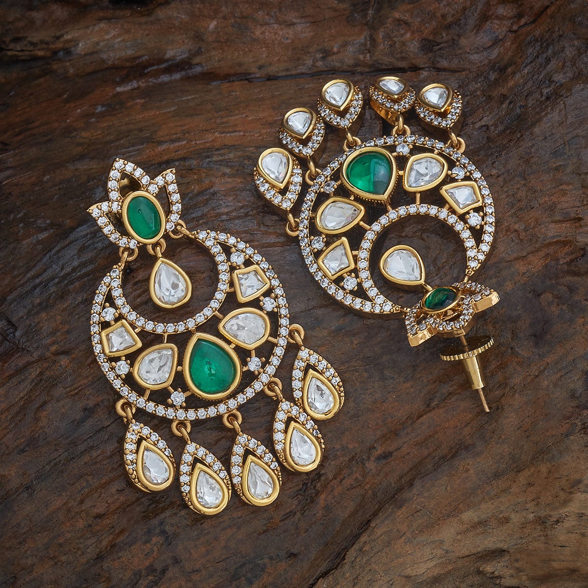 Kundan Earring 183322 - Image 7