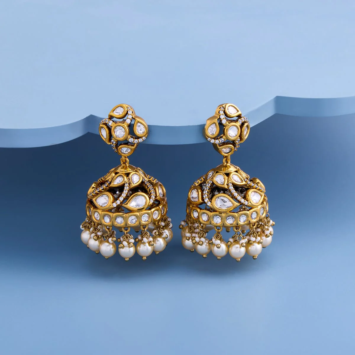 Kundan Earring 184776 - Image 2