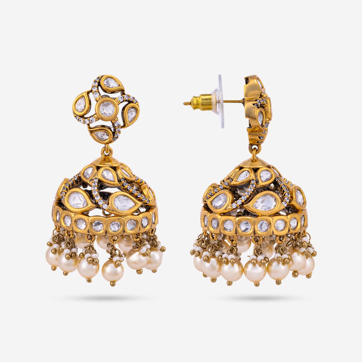 Kundan Earring 184776 - Image 4