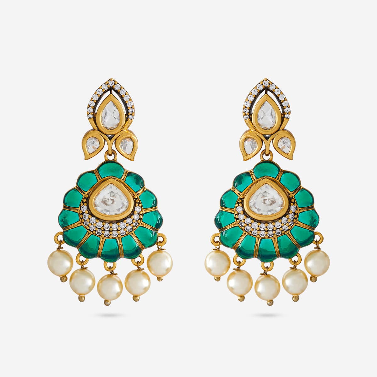 Kundan Earring 184777 - Image 4
