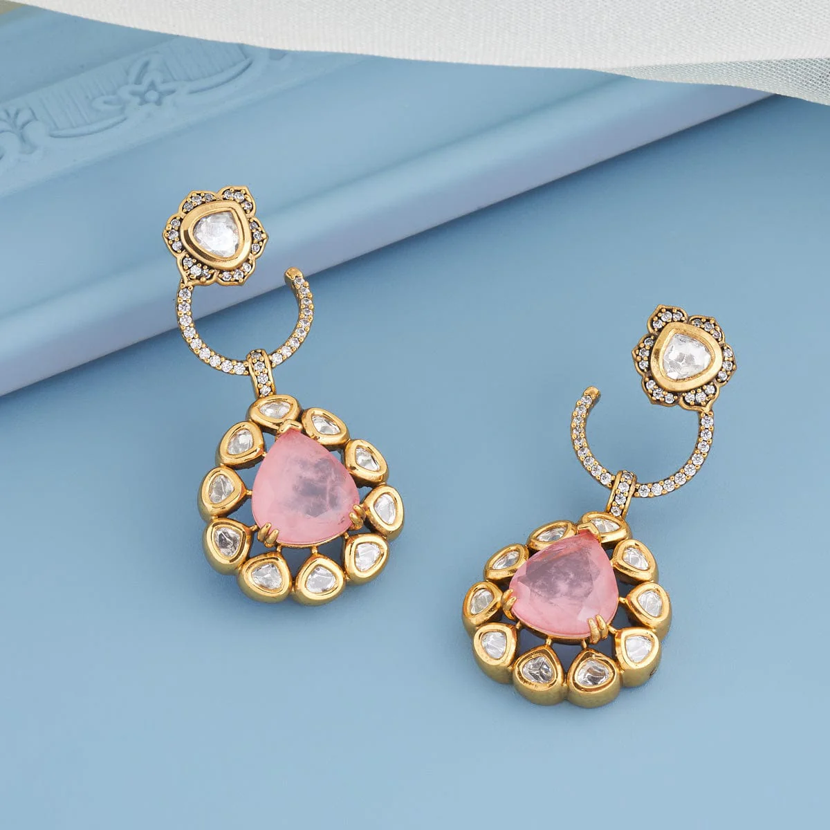 Kundan Earring 184803 - Image 10