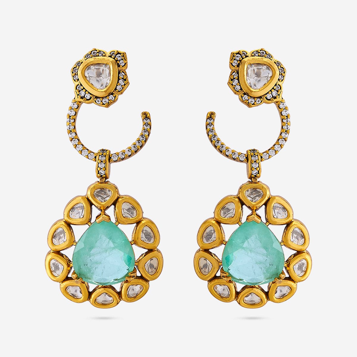 Kundan Earring 184803 - Image 12