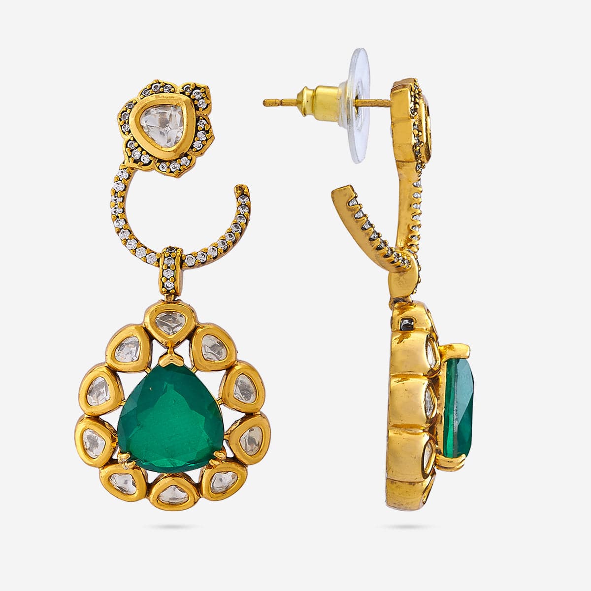 Kundan Earring 184803 - Image 8