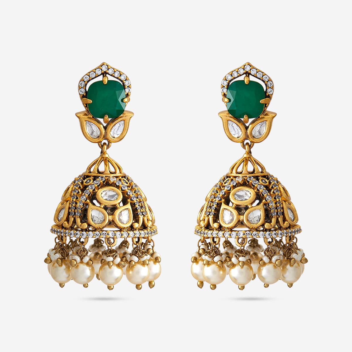 Kundan Earring 184822 - Image 4