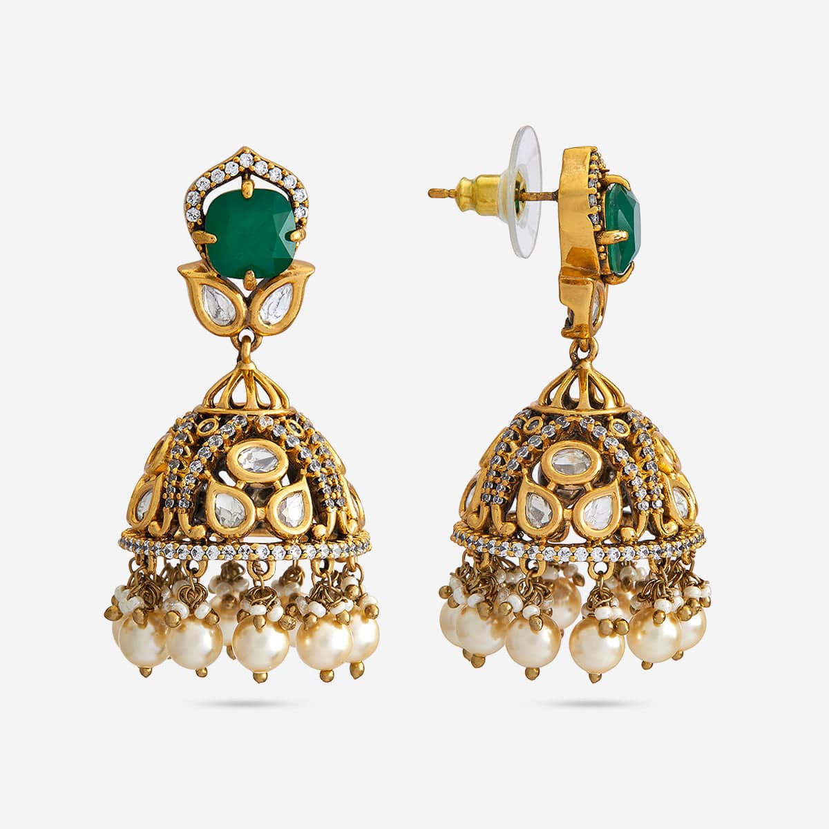 Kundan Earring 184822 - Image 7
