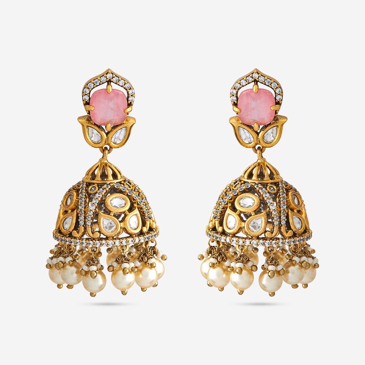 Kundan Earring 184822 - Image 8