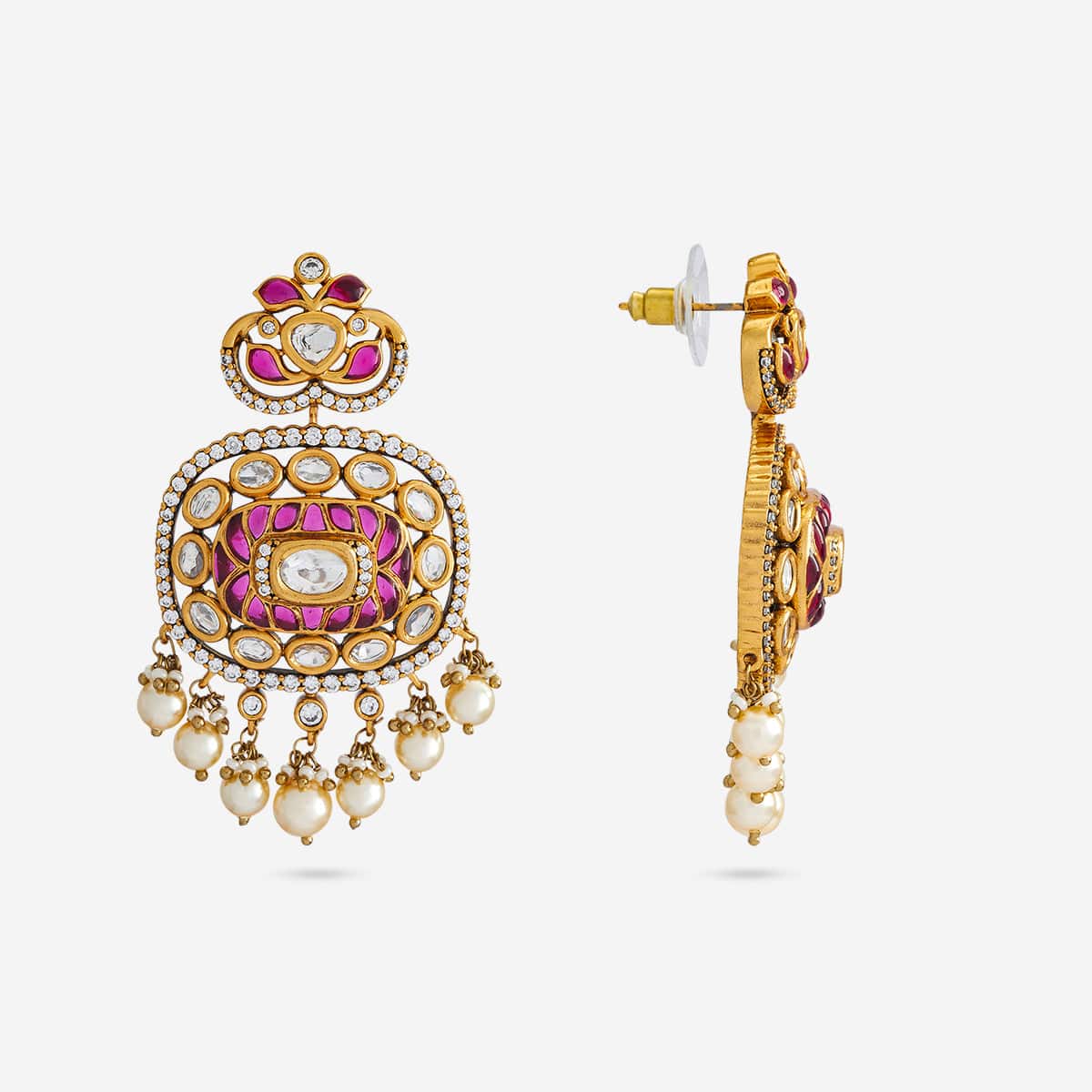 Kundan Earring 184828 - Image 4