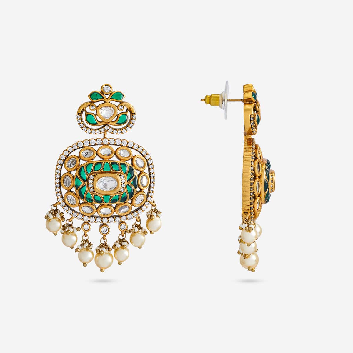 Kundan Earring 184828 - Image 7