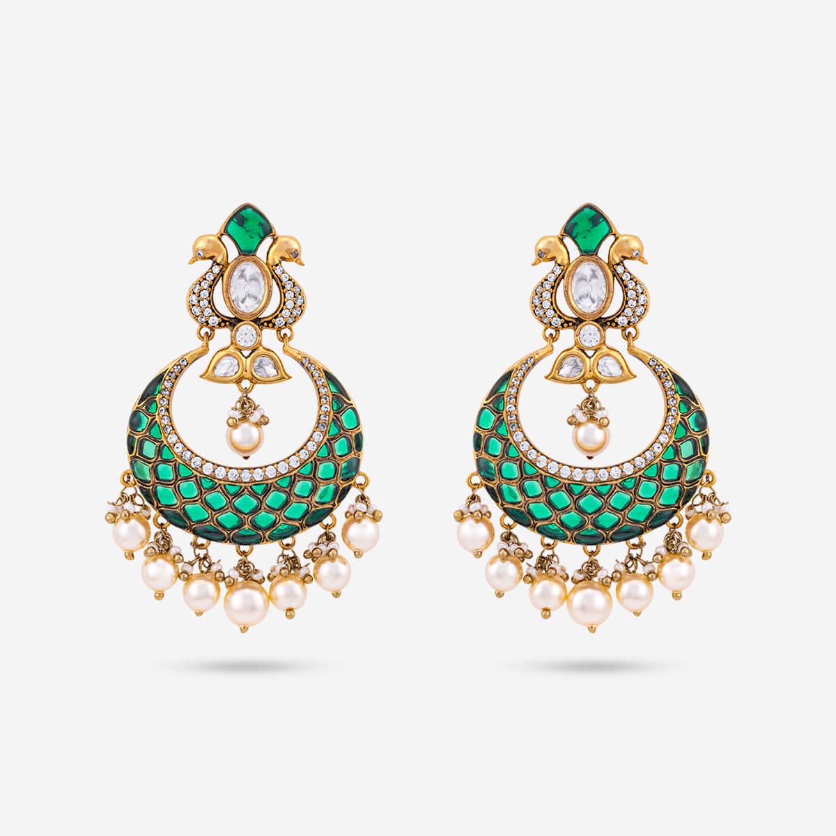 Kundan Earring 184830 - Image 4