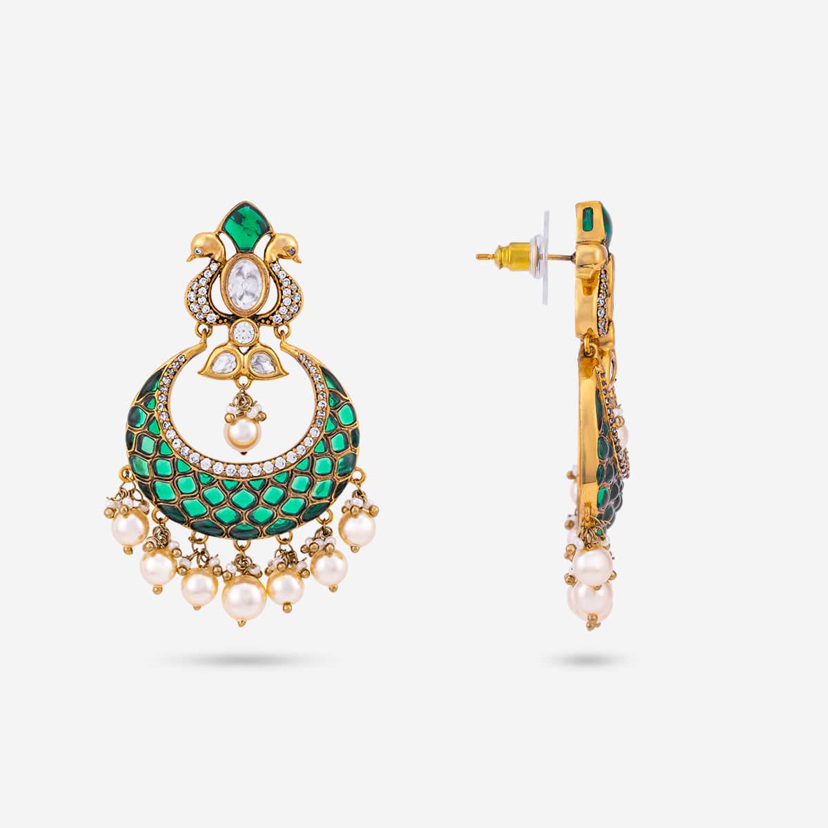 Kundan Earring 184830 - Image 7
