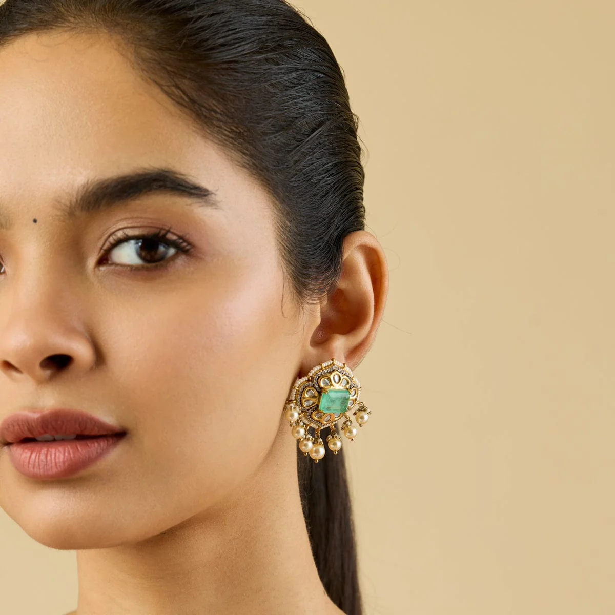 Kundan Earring 184832 - Image 13