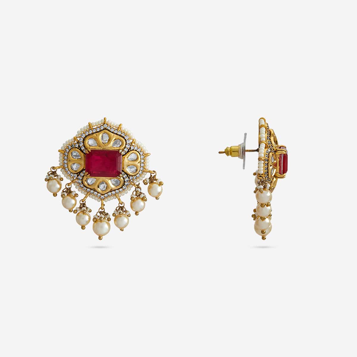 Kundan Earring 184832 - Image 3