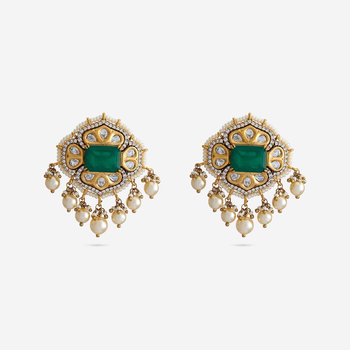 Kundan Earring 184832 - Image 4