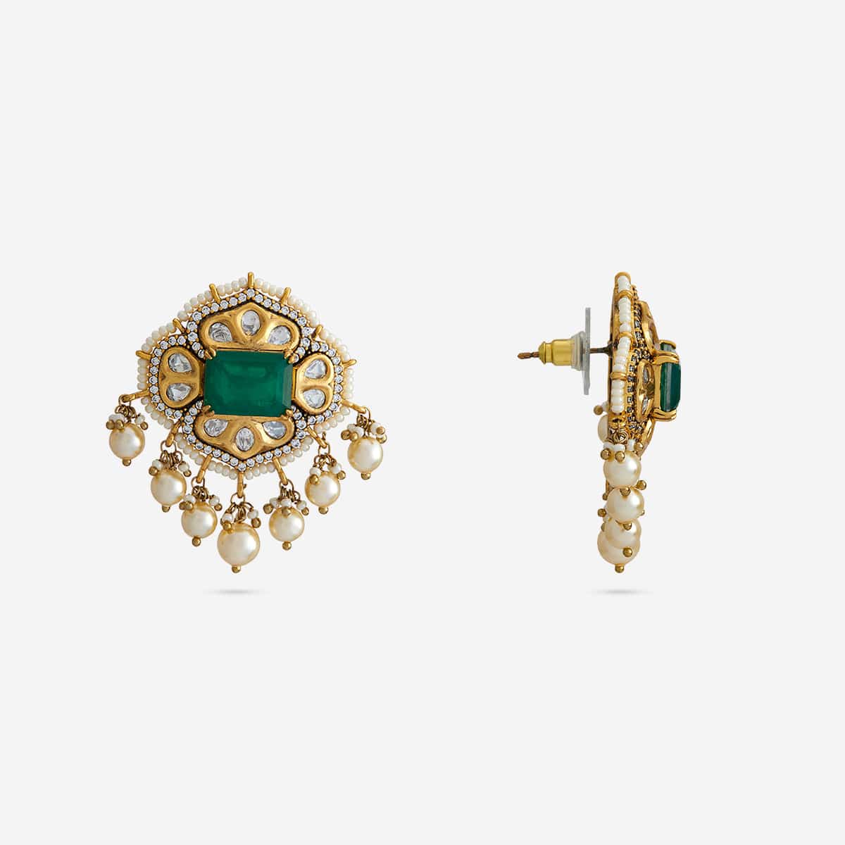 Kundan Earring 184832 - Image 6