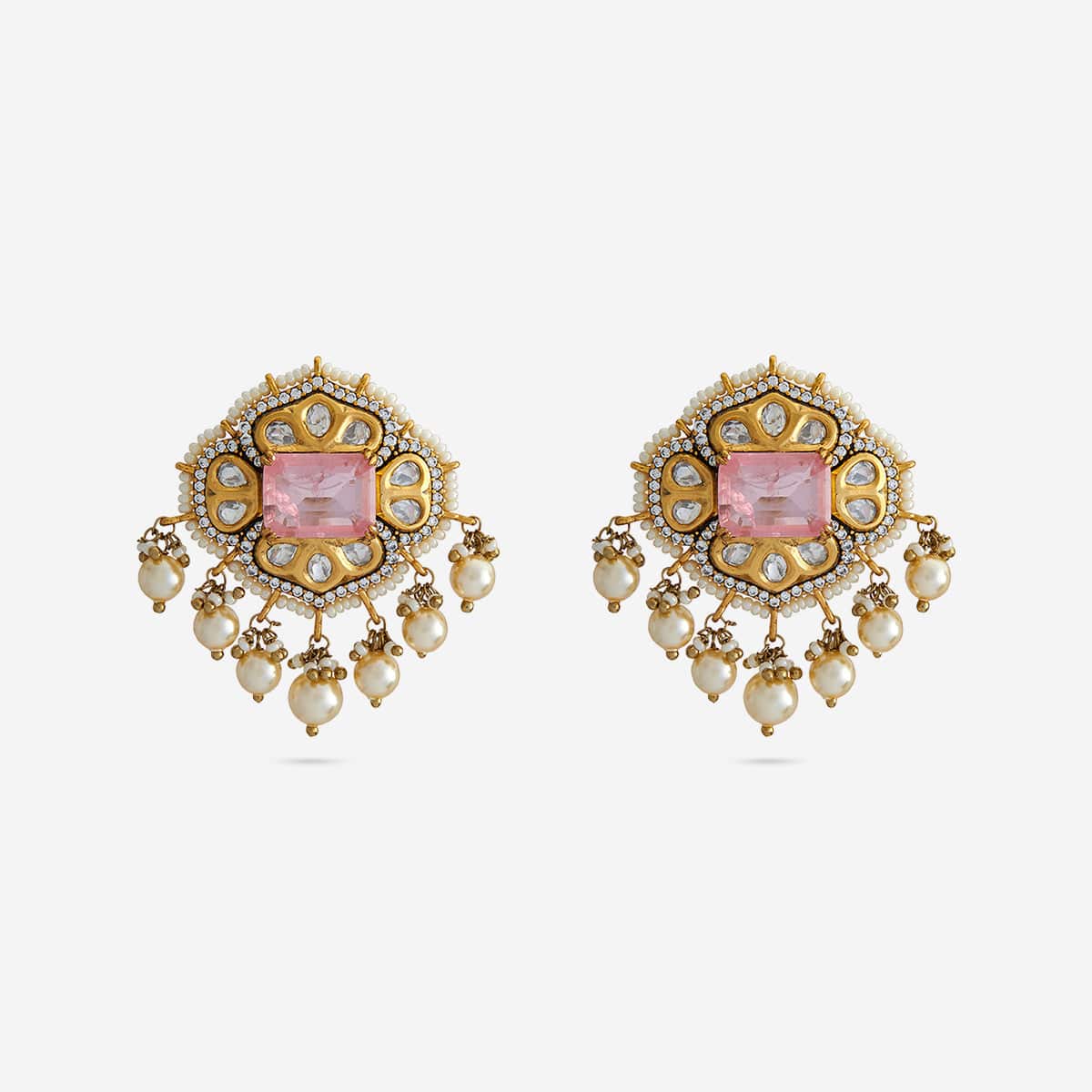 Kundan Earring 184832 - Image 7
