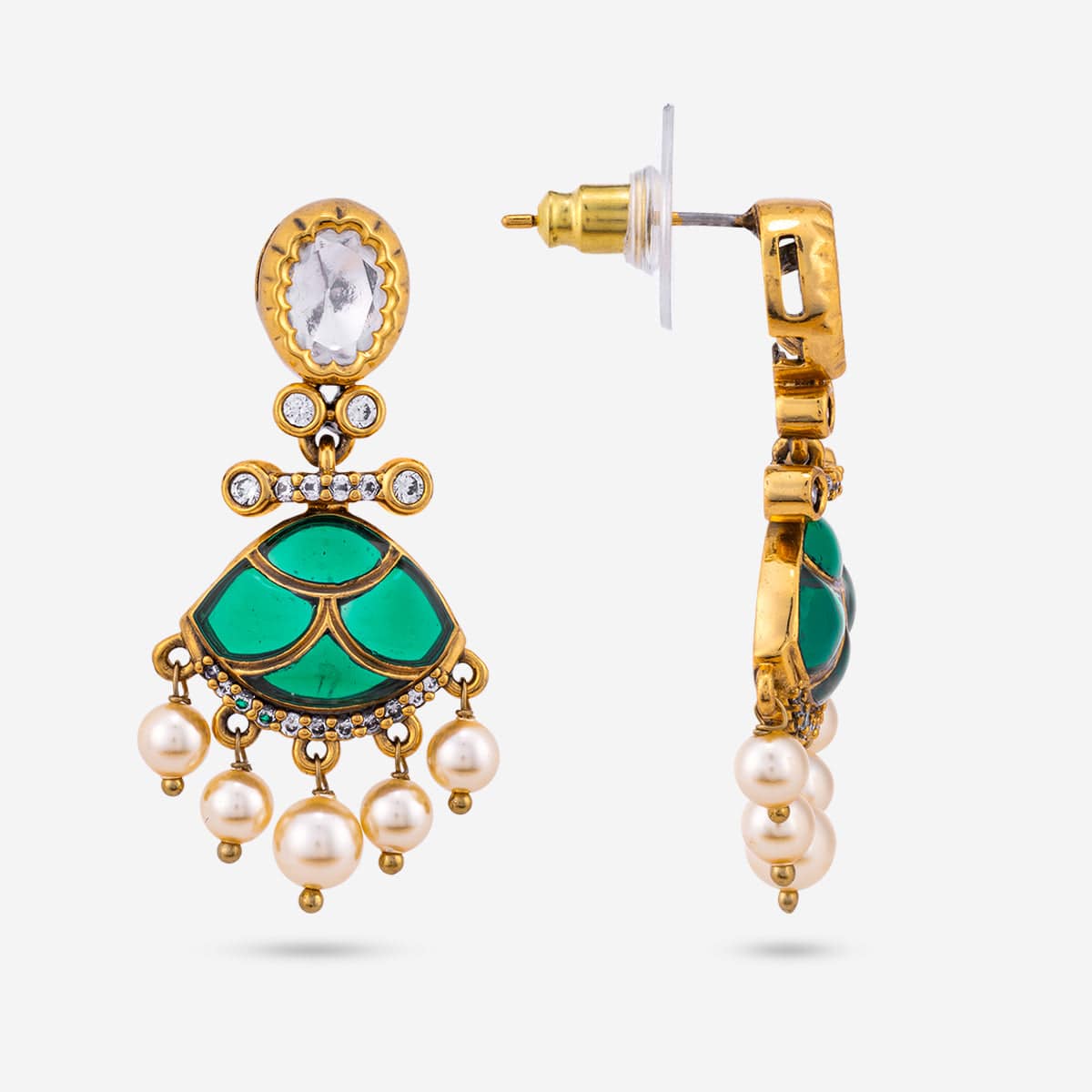 Kundan Earring 184834 - Image 7