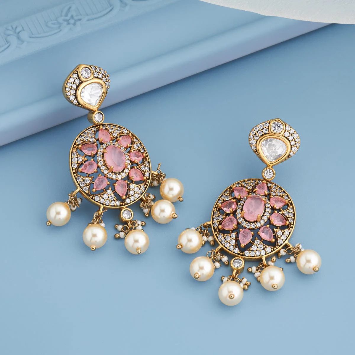Kundan Earring 184837 - Image 2